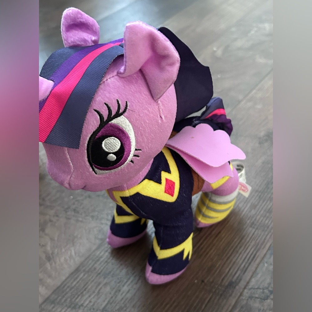 Hasbro Purple and Pink Stuffed‎ Animal